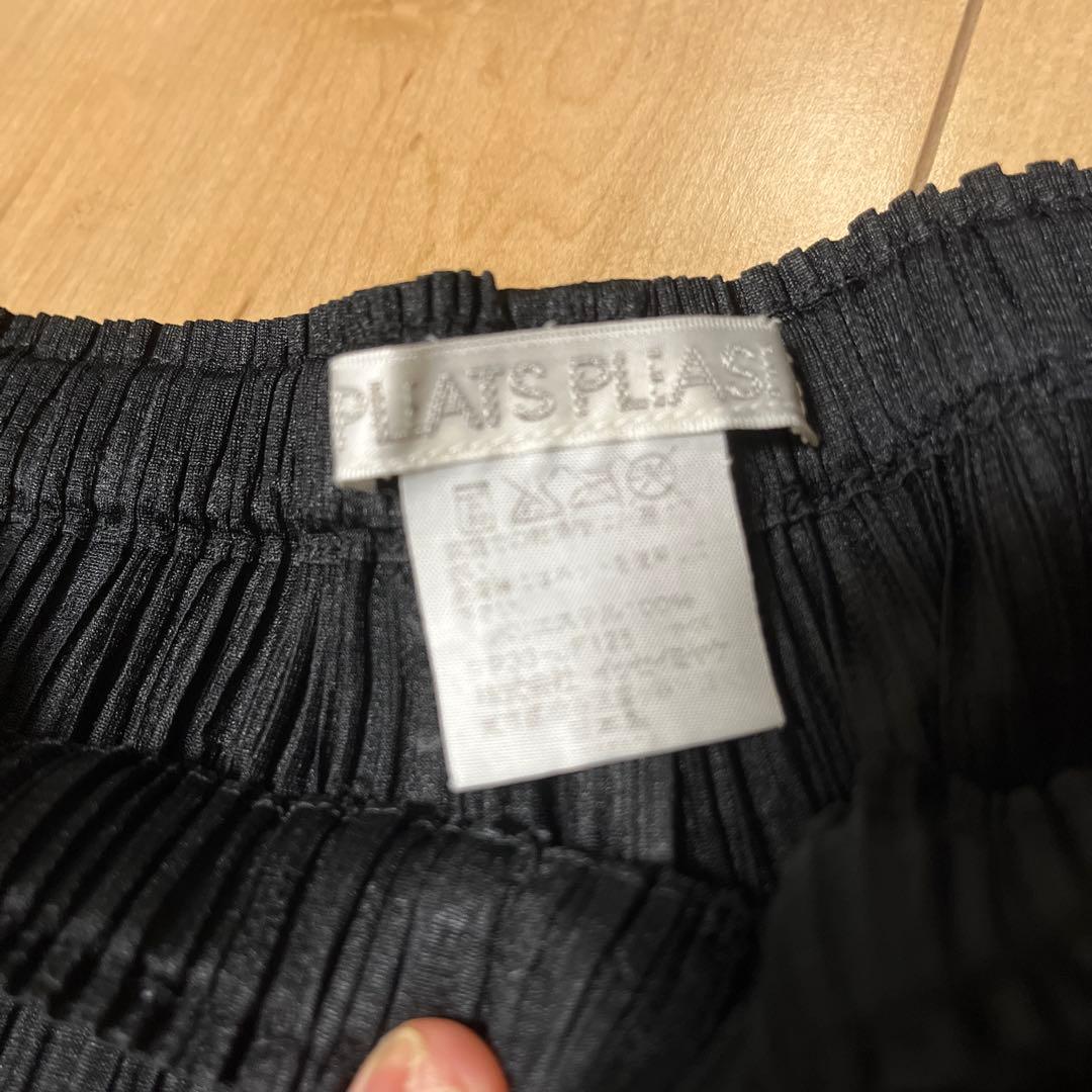 プリーツプリーズ　黒パンツ2枚