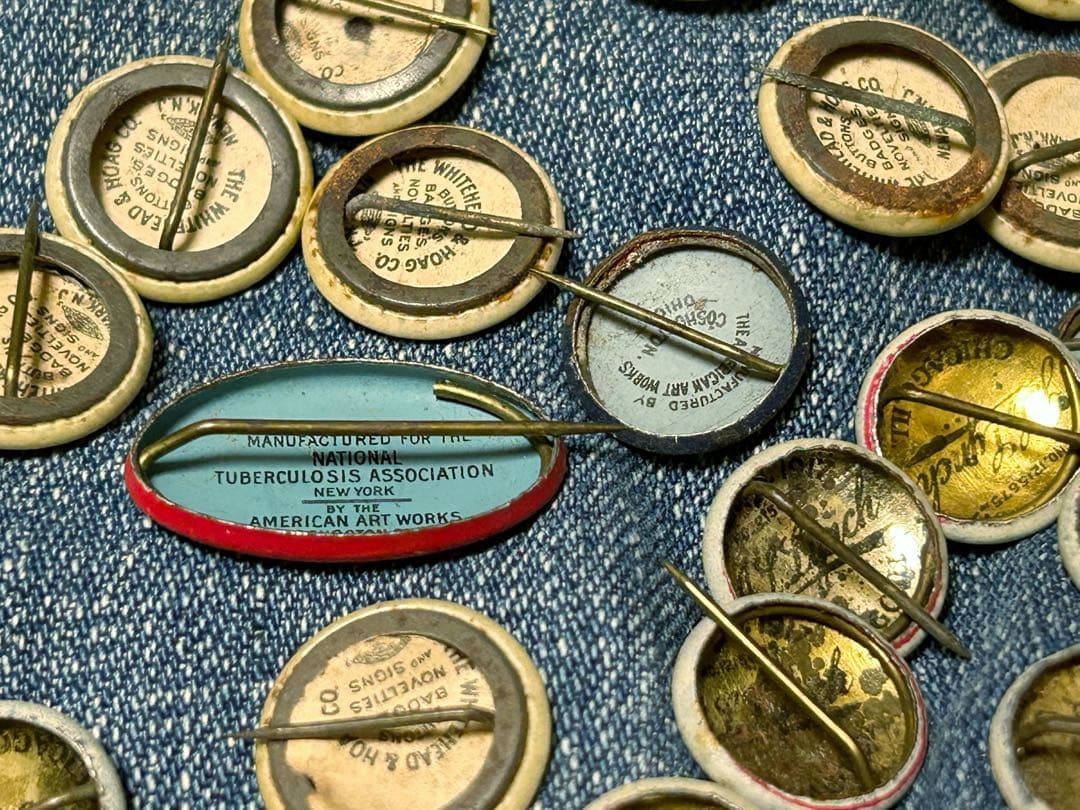 1910s 20s アメリカンレッドクロス ピンズ 30個セット ビンテージ