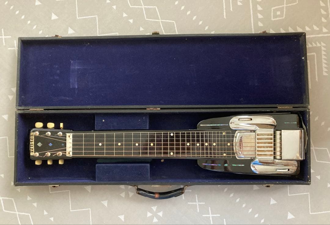 【1950年代美品】Teisco Model L／黒／完動品／ハードケース付