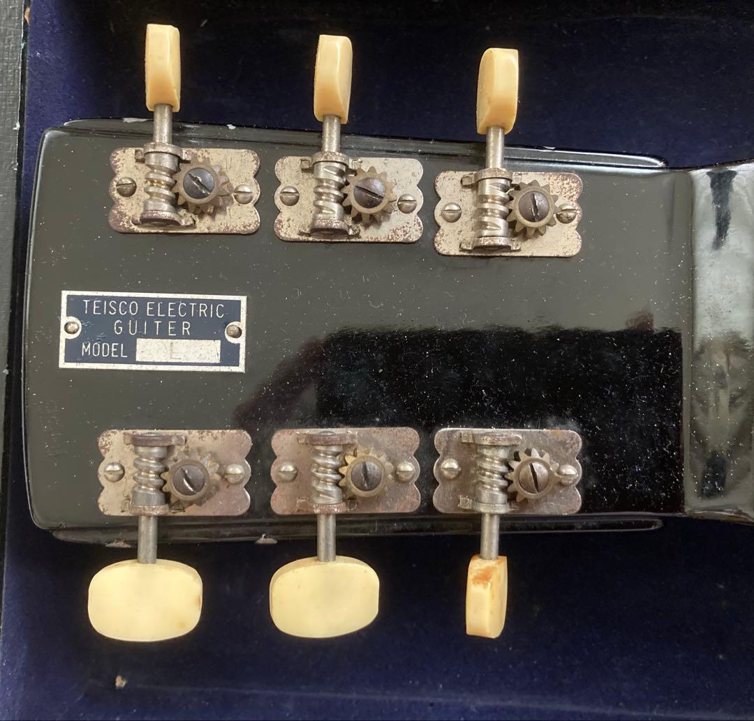 【1950年代美品】Teisco Model L／黒／完動品／ハードケース付