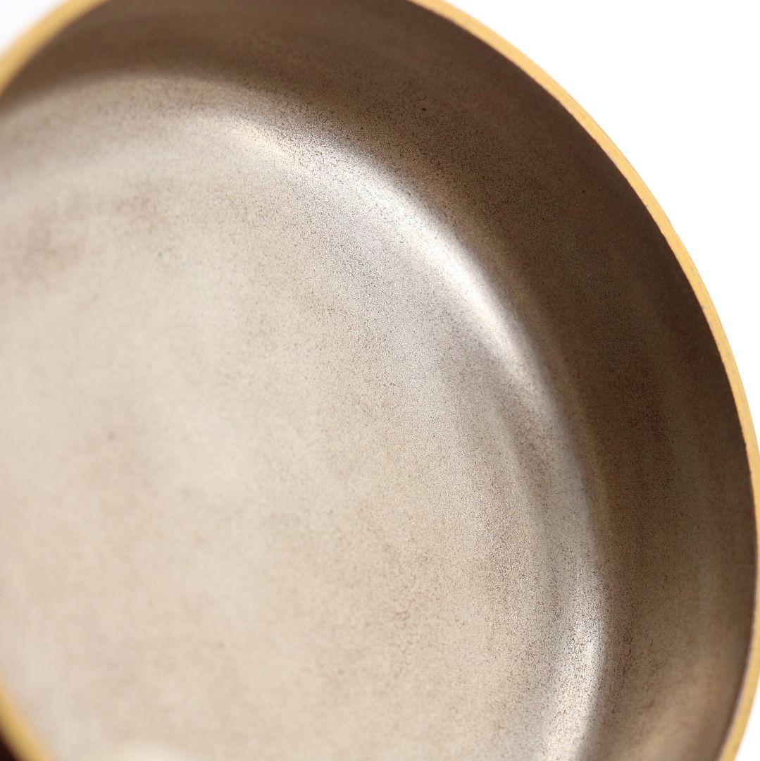 蒔絵師 宗祥作 内銀溜 住吉蒔絵 中棗 茶道具 共箱　M786　N2