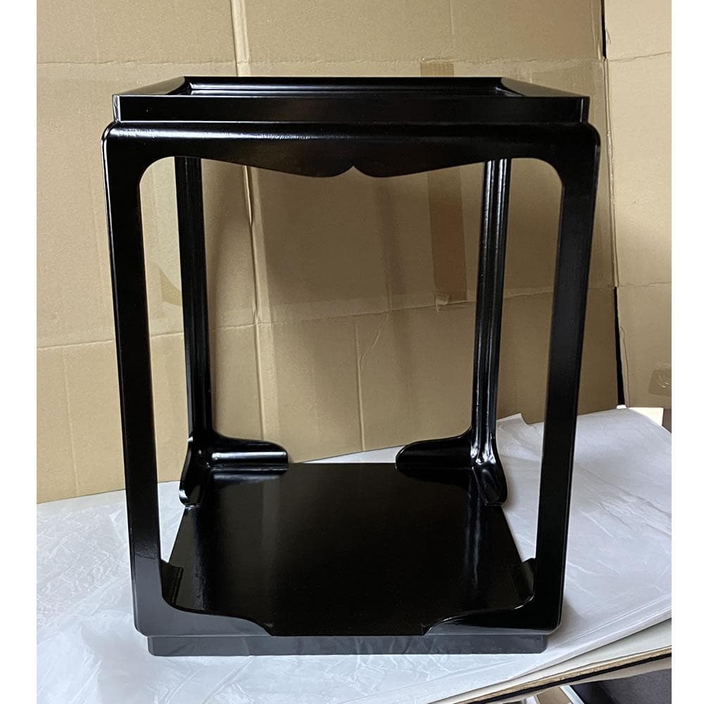F1455 高麗卓 紙箱入り 木製 一閑 棚 茶棚 茶道具