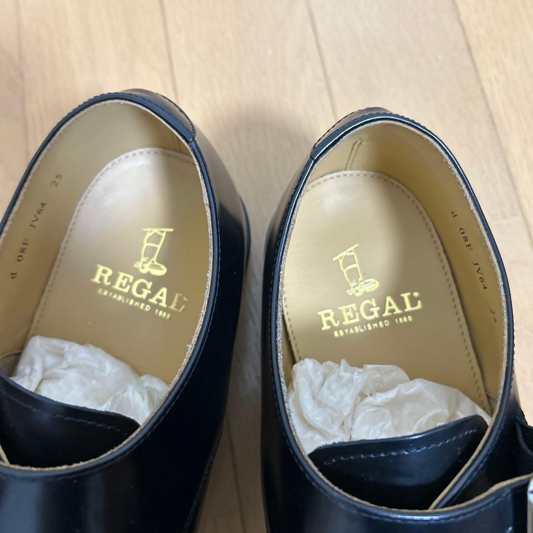 【未使用】REGAL シングルモンクストラップ ブラック 25cm