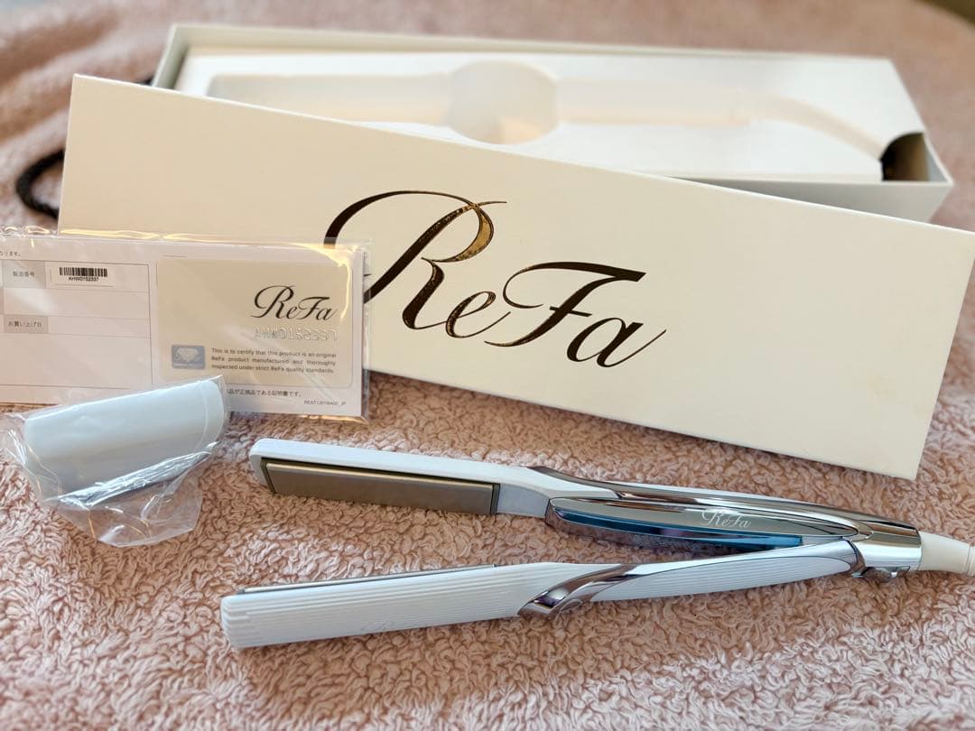 リファ ストレートアイロンプロ　 ReFa ホワイト