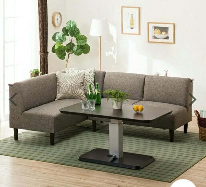 お洒落　インテリア　机　昇降　ニトリ