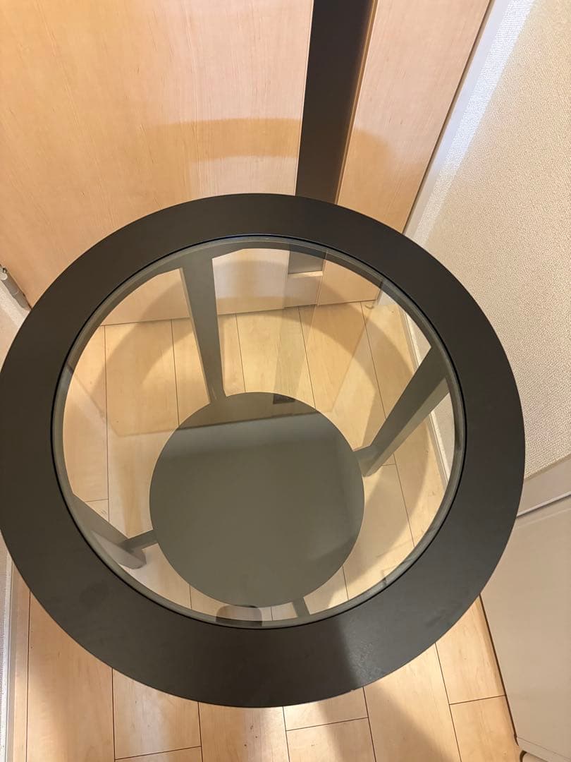 【希少廃盤品】美品　IKEA サイドテーブル　MALMSTA