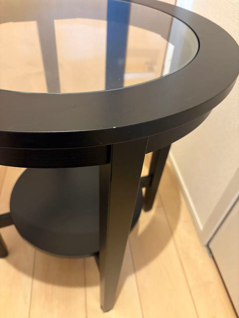 【希少廃盤品】美品　IKEA サイドテーブル　MALMSTA