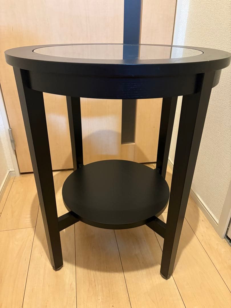 【希少廃盤品】美品　IKEA サイドテーブル　MALMSTA