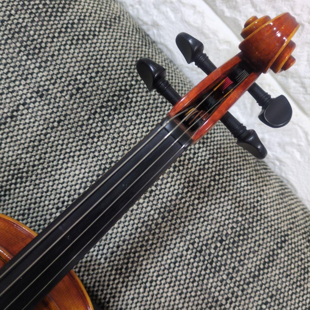 【特価】SUZUKI NO.520 バイオリン 1/2 1987 杉藤弓 虎杢