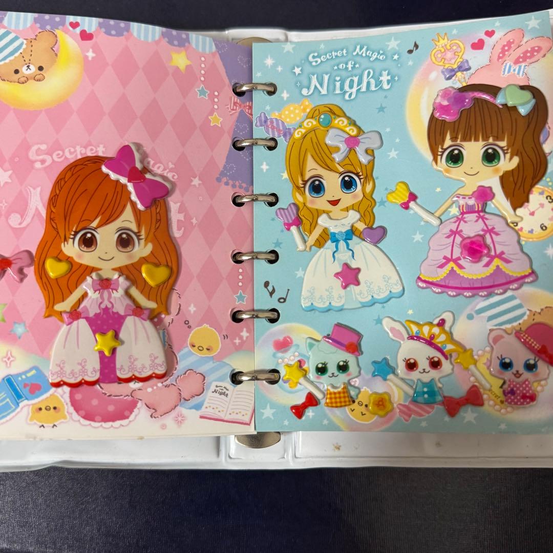 平成 レトロ 完成品 シール帳 きせかえ 希少 レア