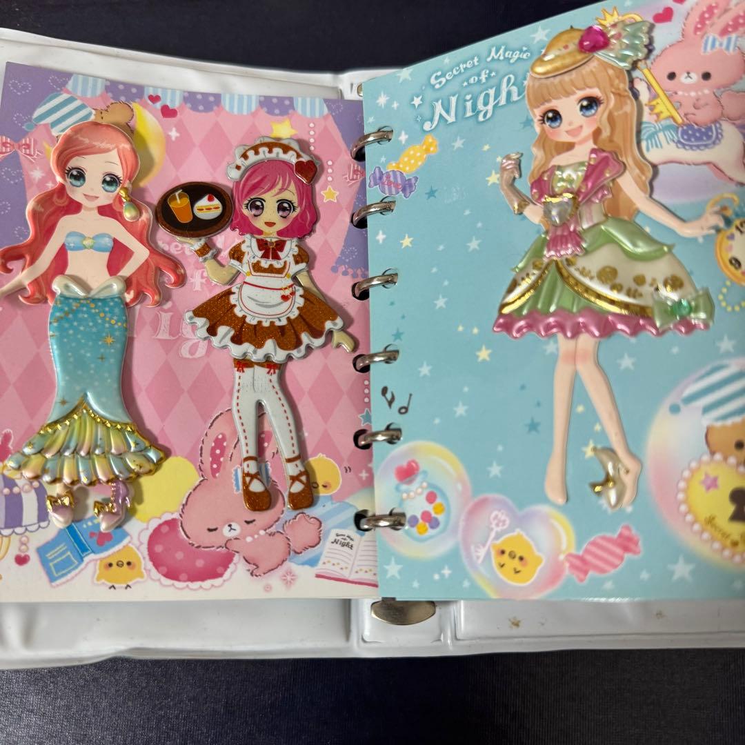 平成 レトロ 完成品 シール帳 きせかえ 希少 レア