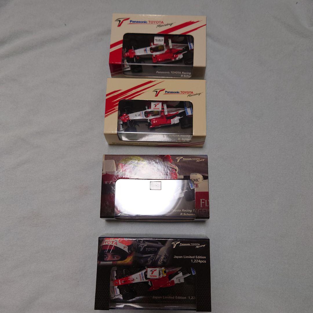 ミニチャンプ 1/43 F1 パナソニック トヨタ レーシング 4台セット