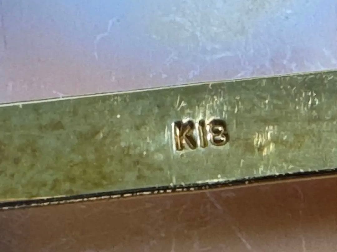 カメオ　シェル女性と小鳥　ペンダントトップ&ブローチ　2way K18枠