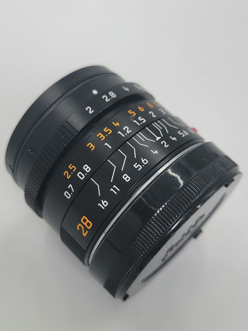美品Leica ズミクロン M28mm F2.0 ASPH. ブラック