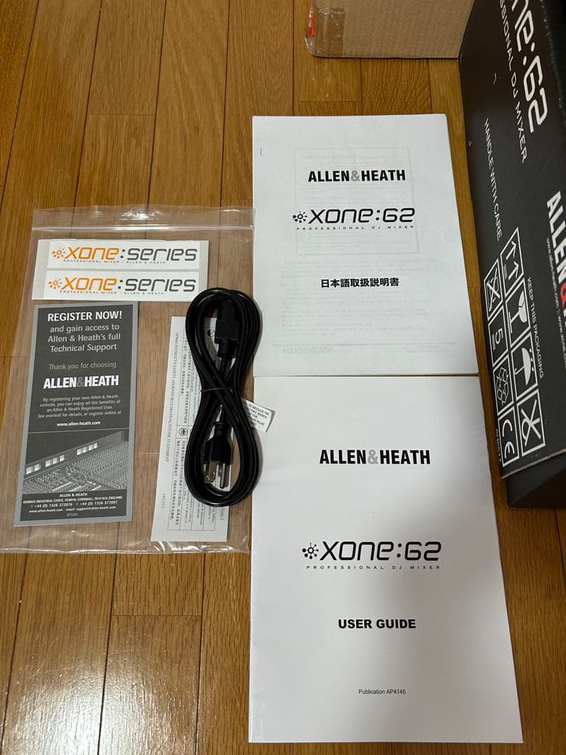 ALLEN＆HEATH XONE:62 プロケーブルでの購入。1オーナー