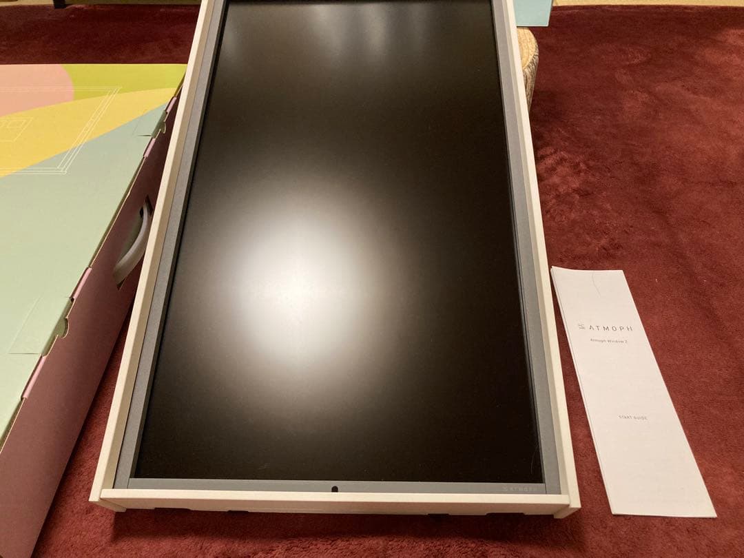 Atmoph Window 2 ホワイト アトモフウィンドウ 2 モニター
