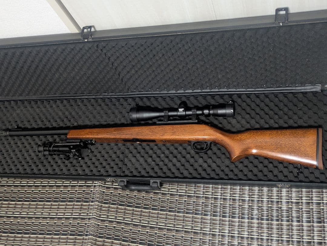 東京マルイ　VSR-10 リアルショック　木製ストック スコープ バイポッド付