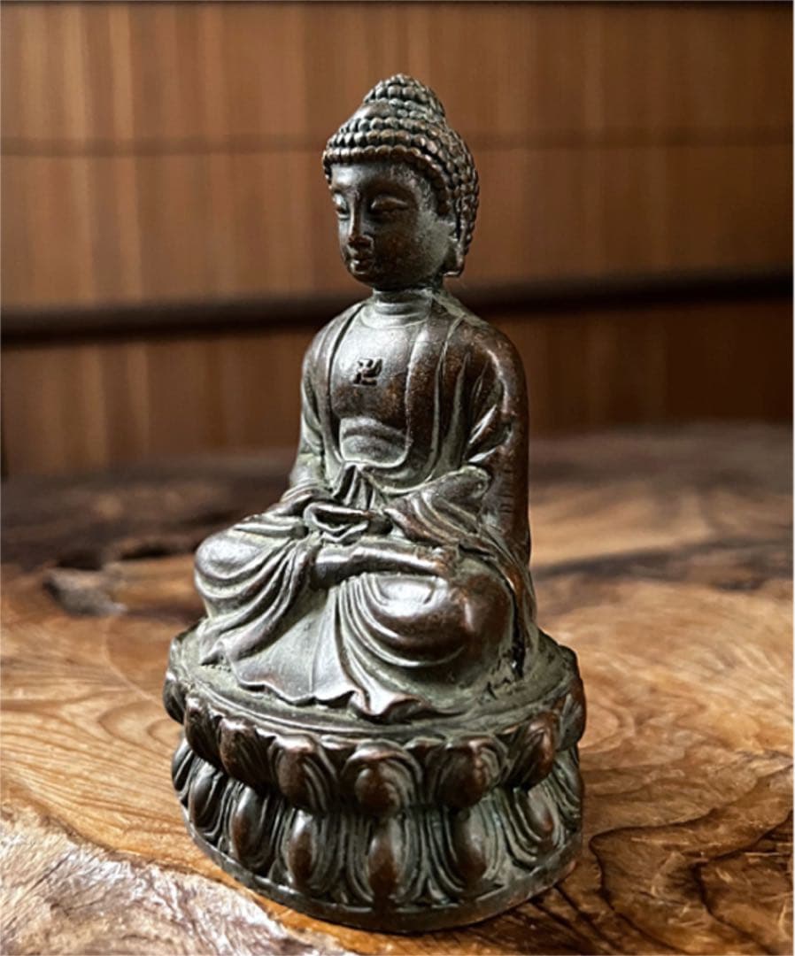 仏教美術 古銅 釈迦如来像 仏像