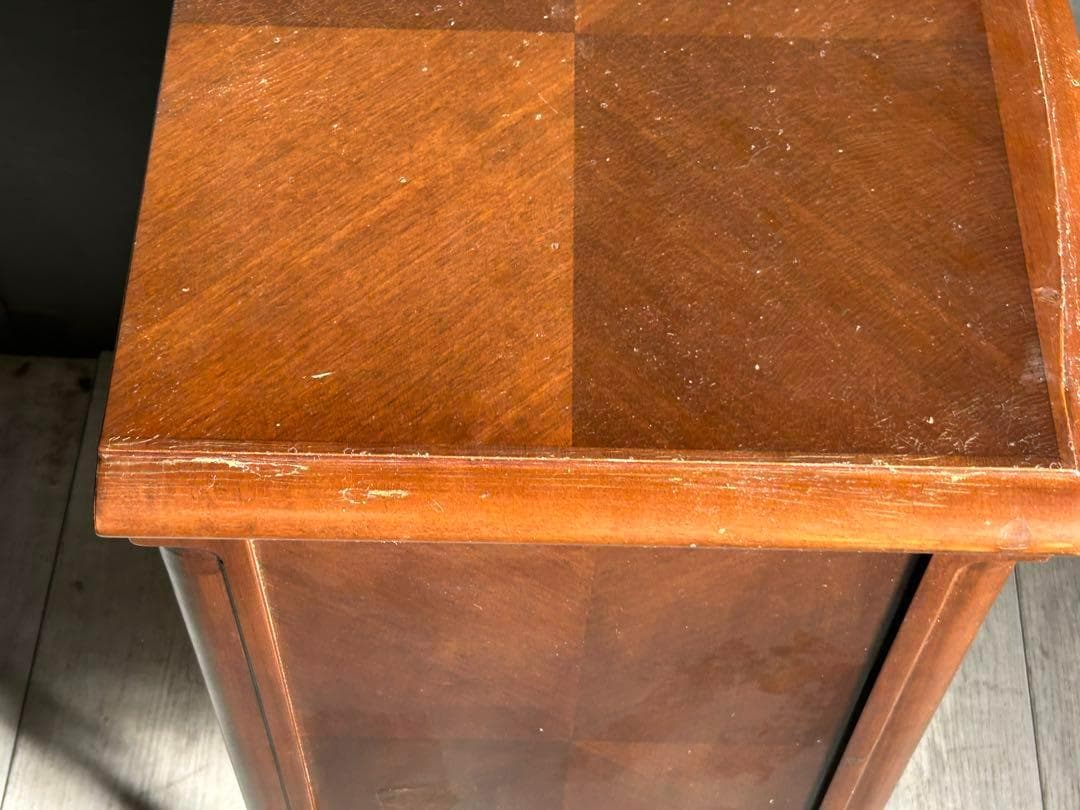 ② フランスベッド　ヨーロピアン　クラシカル　ナイトテーブル　アンティーク　IG