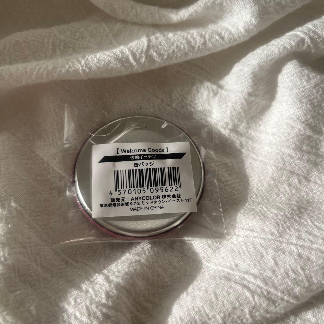 佐伯イッテツ welcome goods 缶バッジ24個