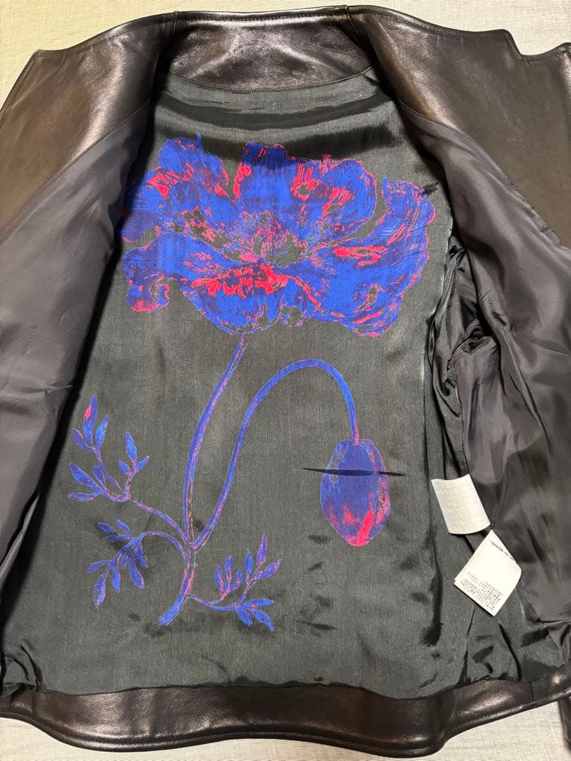 ブルーナボイン アランジャケットL. 裏地 絵あり