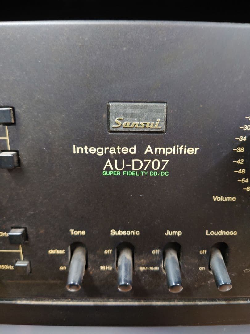 ■■【￥95,000・1979年】SANSUI　AU-D707 プリメインアンプ