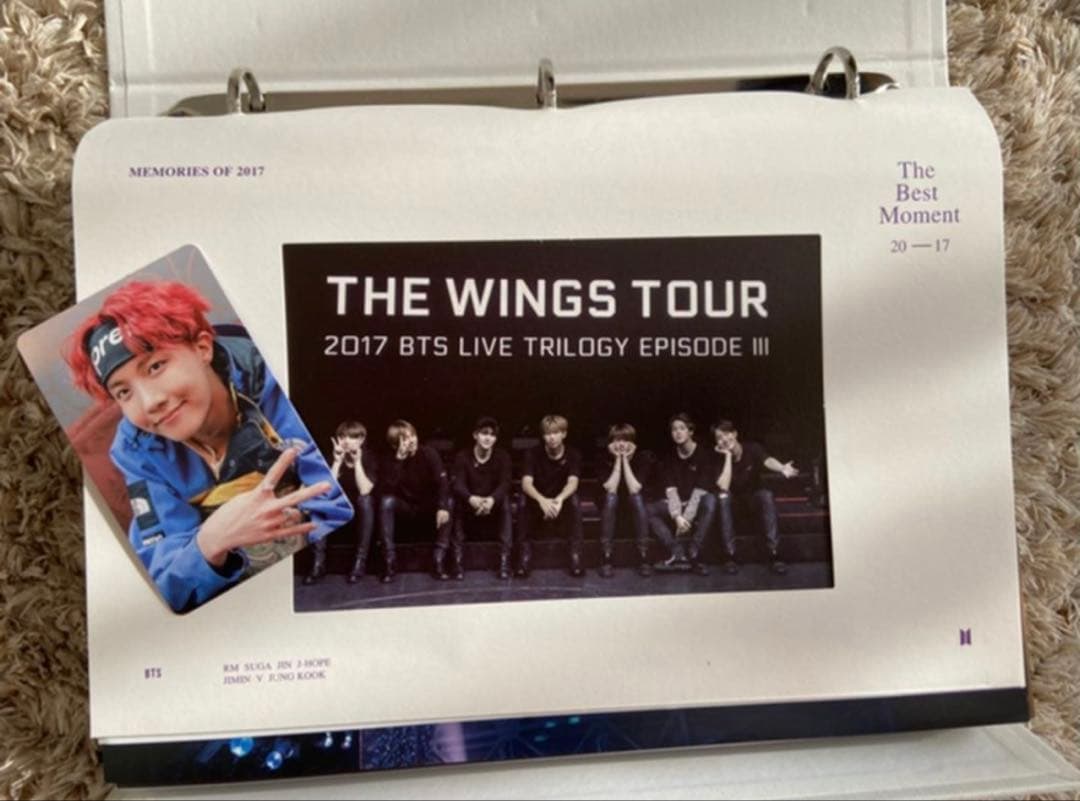 BTS メモリーズ 2017 J-Hopeトレカ付