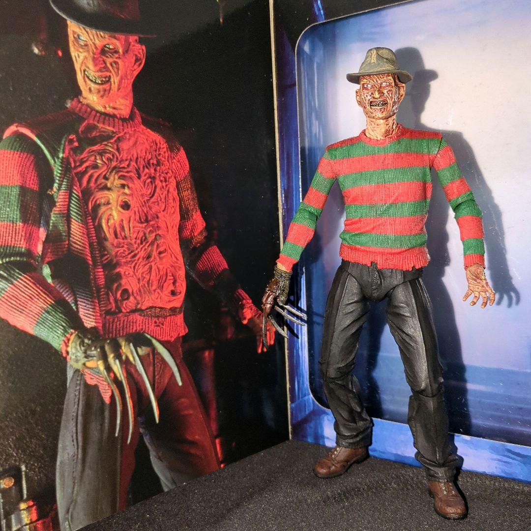 NECA ナイトメア·エルム街の悪夢3 フレディー•クルーガー【中古開封品】