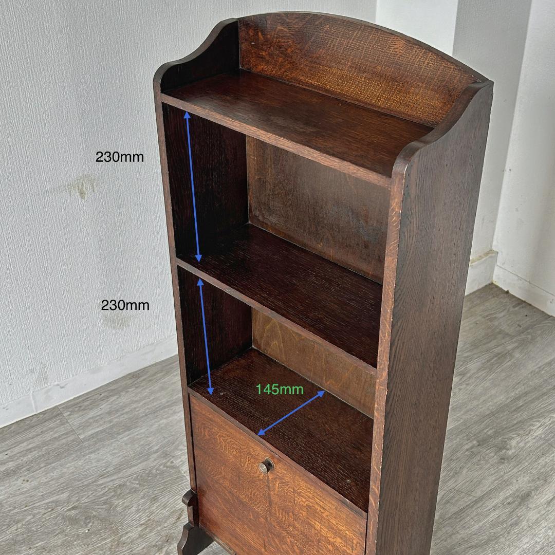 イギリス アンティーク家具 オープンブックケース 1930年頃 744A
