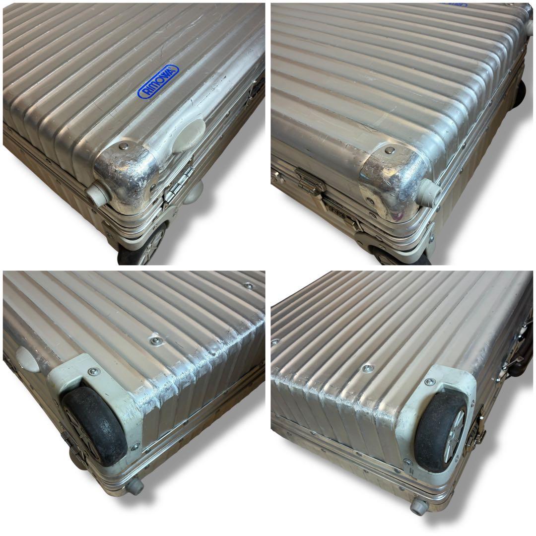 RIMOWA リモワ クラシックフライト 2輪97652廃盤 青ロゴ