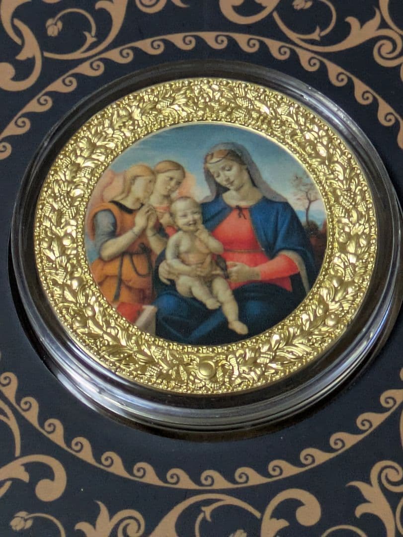 聖母と天使　2セット純銀