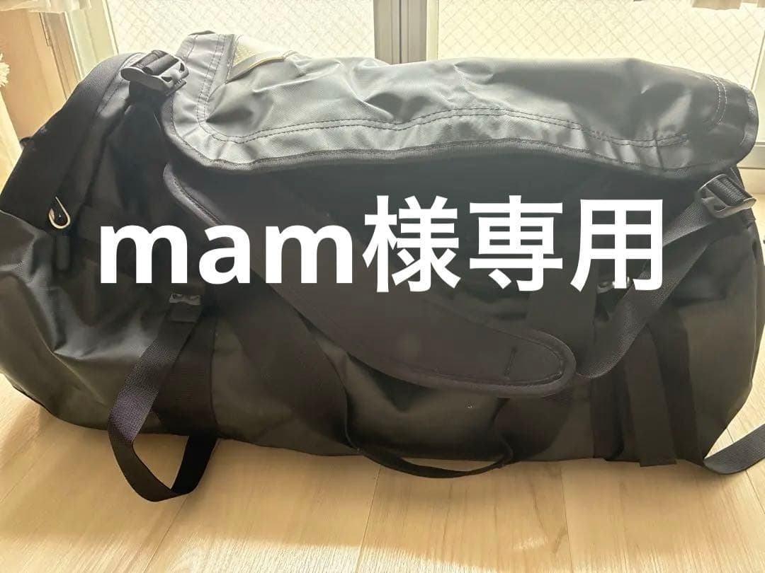 The North Face ブラックボストンバッグ