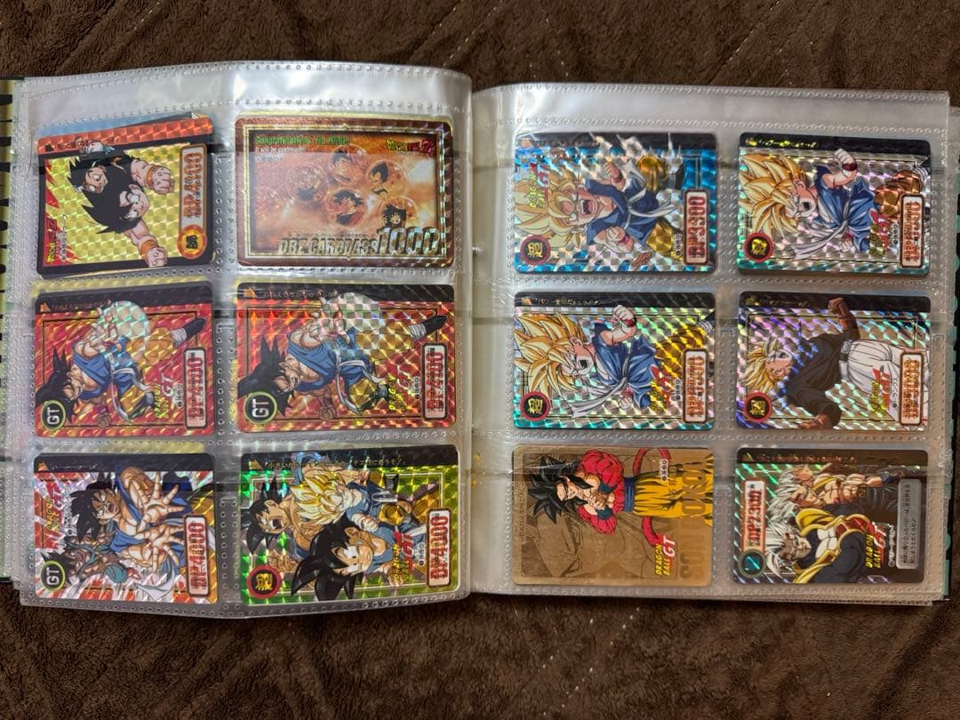 ドラゴンボールカードダス 10億枚突破記念 究極博5枚＋キラカード【まとめ売り】