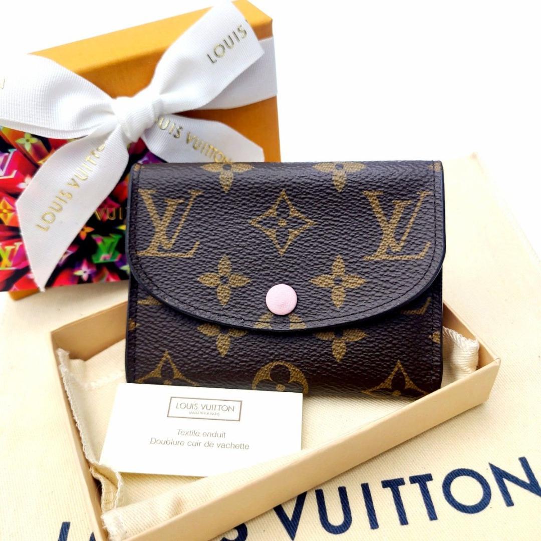 ルイヴィトン ロザリ ケース 小銭入れ カード ピンク 訳あり