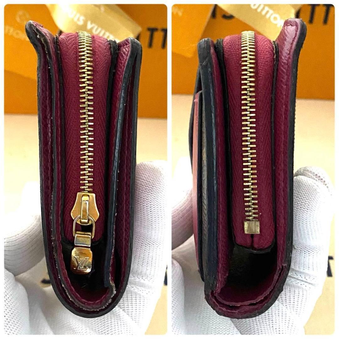 ルイ ヴィトン◎ポルトフォイユ ジュリエット フューシャ モノグラム 二つ折り