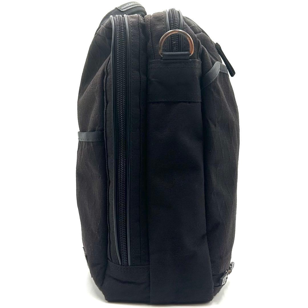 【美品】 PORTER ポーター ハイブリッド 2way ブリーフケース 2層