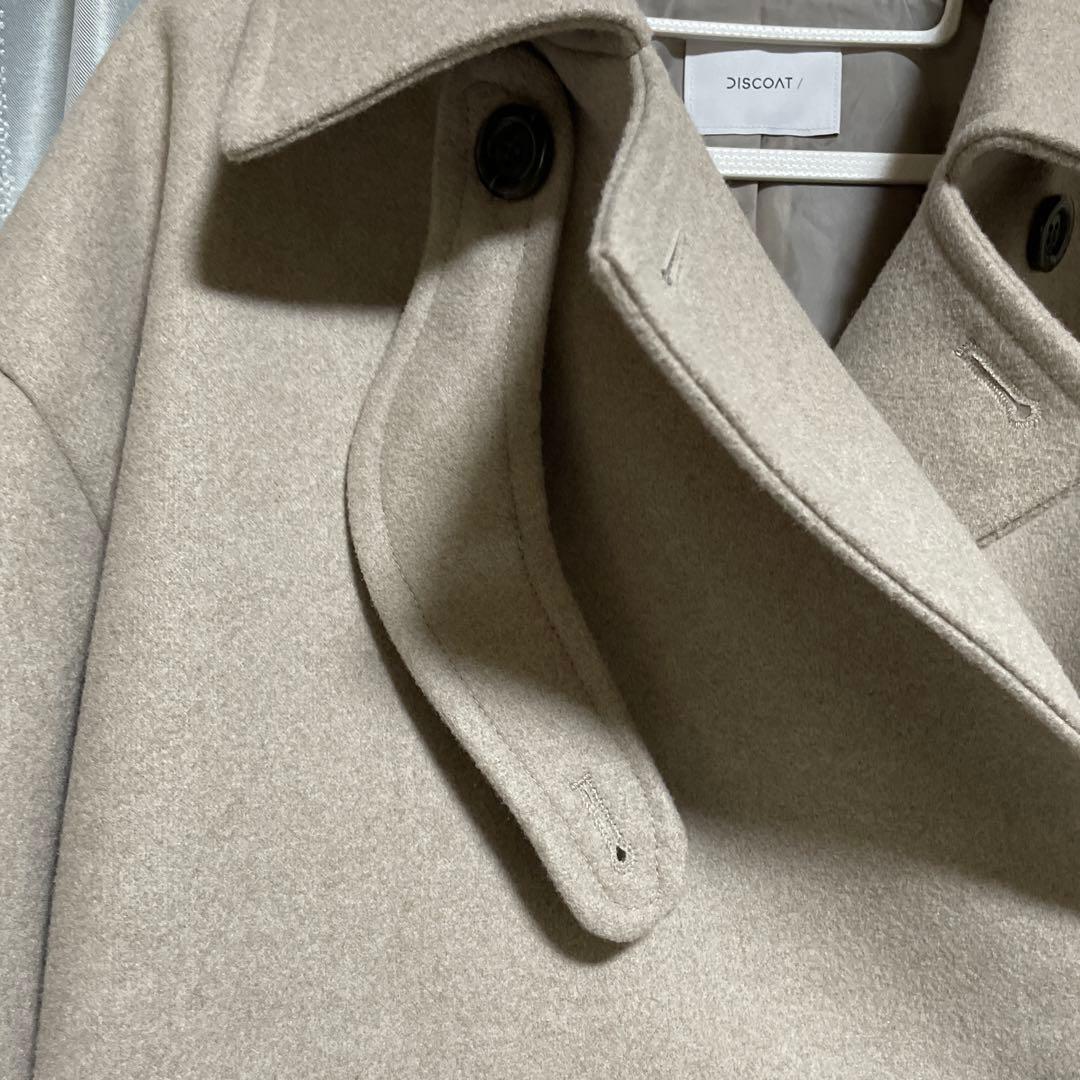 discoatディスコート【軽量&暖かい着こなし自在】中空糸スタンドミドルコート