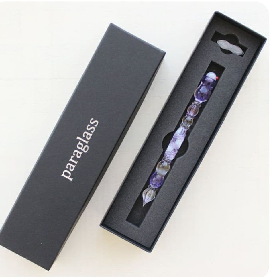 フルカワ雑貨店 恋するクリームソーダガラスペン2　パープル