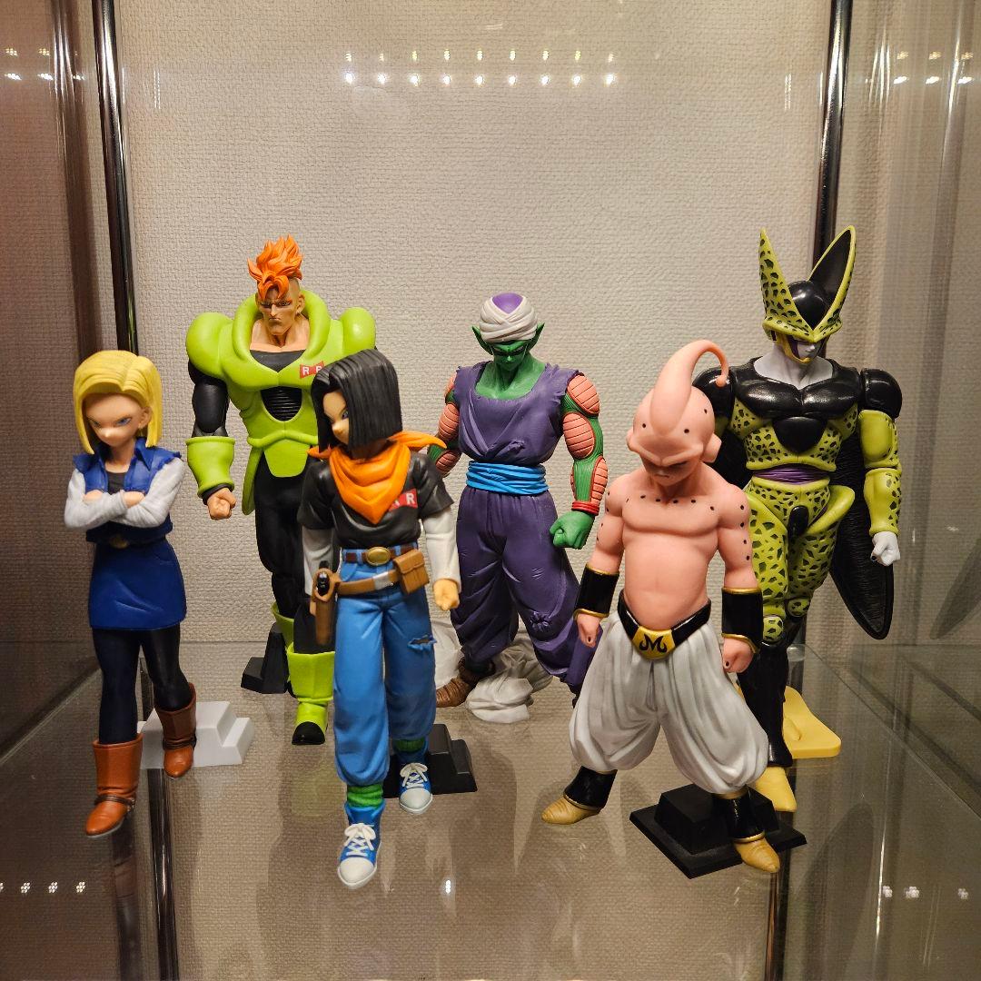 ドラゴンボール　出陣　人造人間　セル　魔人ブウ　ピッコロ　フィギュア
