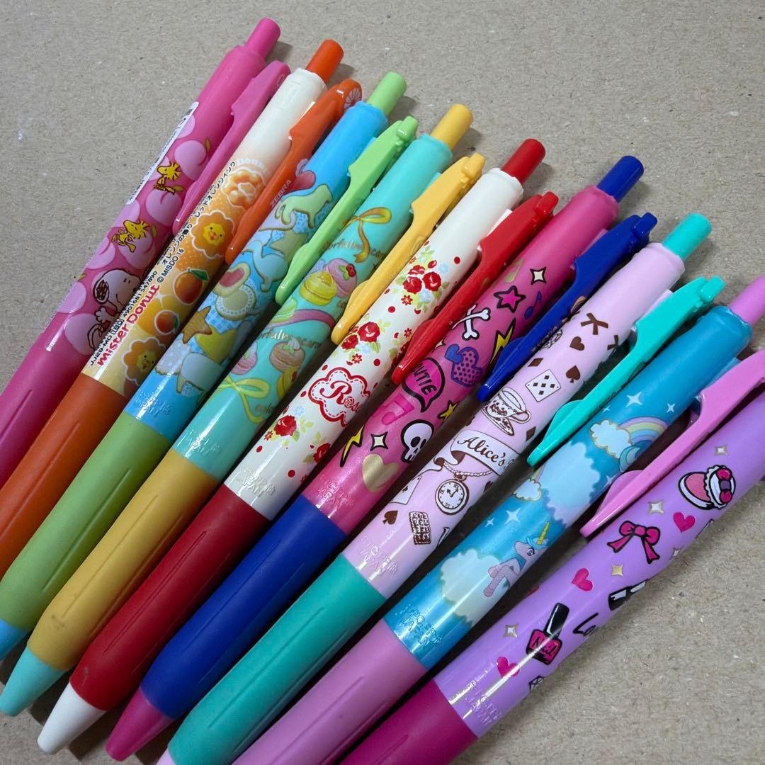 限定 ゼブラ SARARA サラサ ボールペン ピチレモン 匂い付き 9本セット