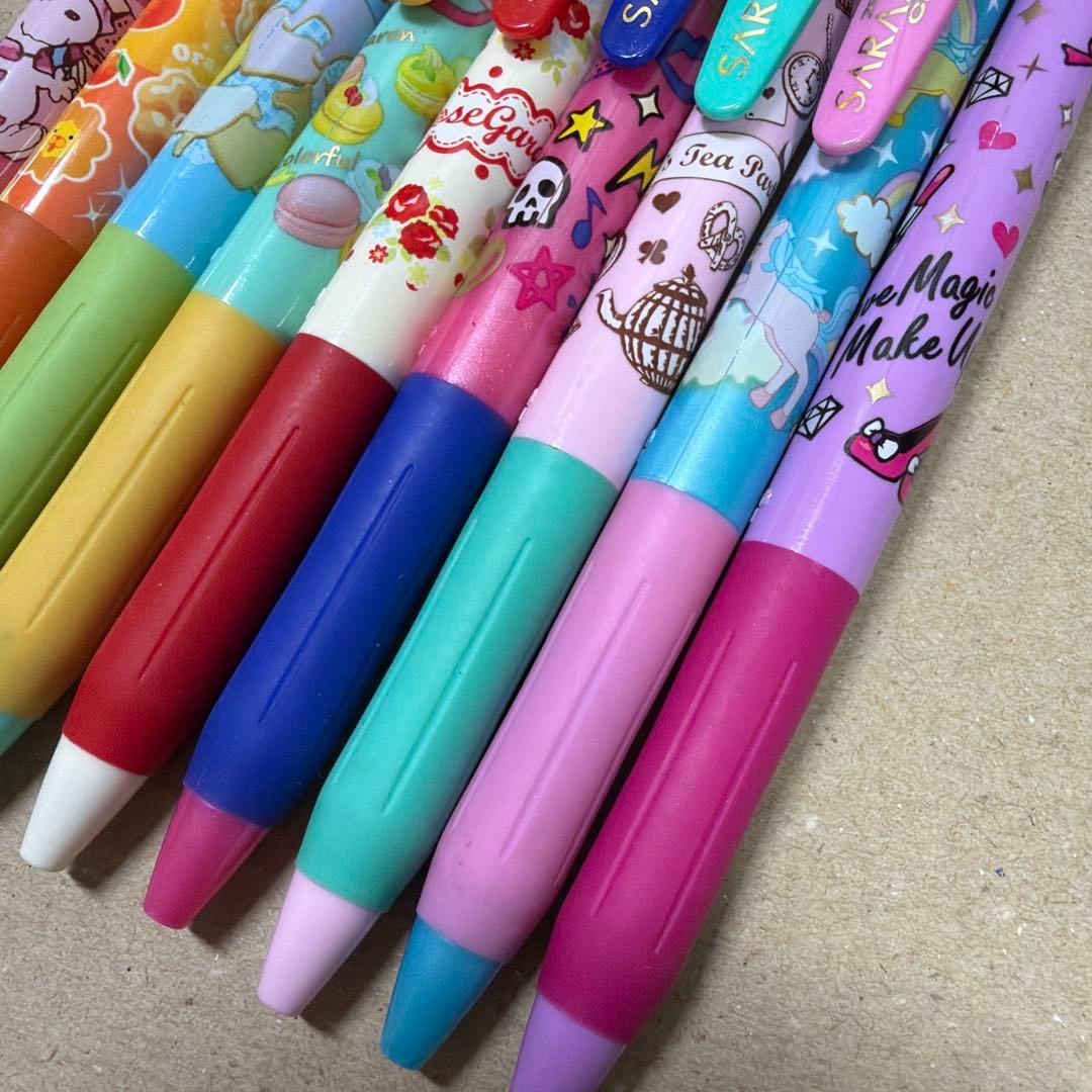 限定 ゼブラ SARARA サラサ ボールペン ピチレモン 匂い付き 9本セット