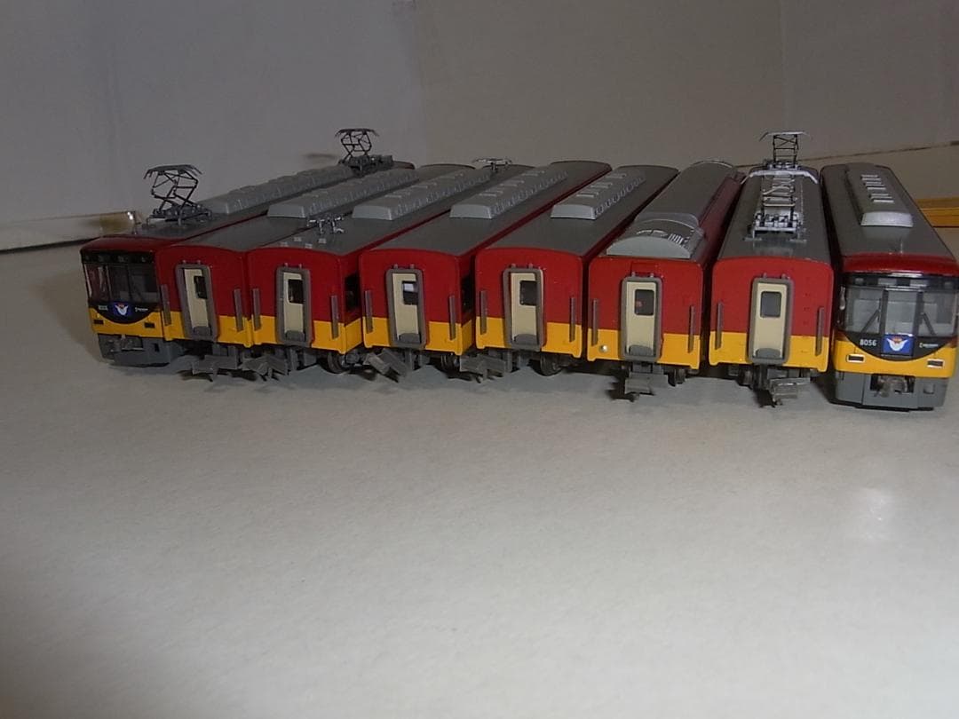 マイクロエース A-2858 京阪8000系新塗装 8両セット 室内灯付き
