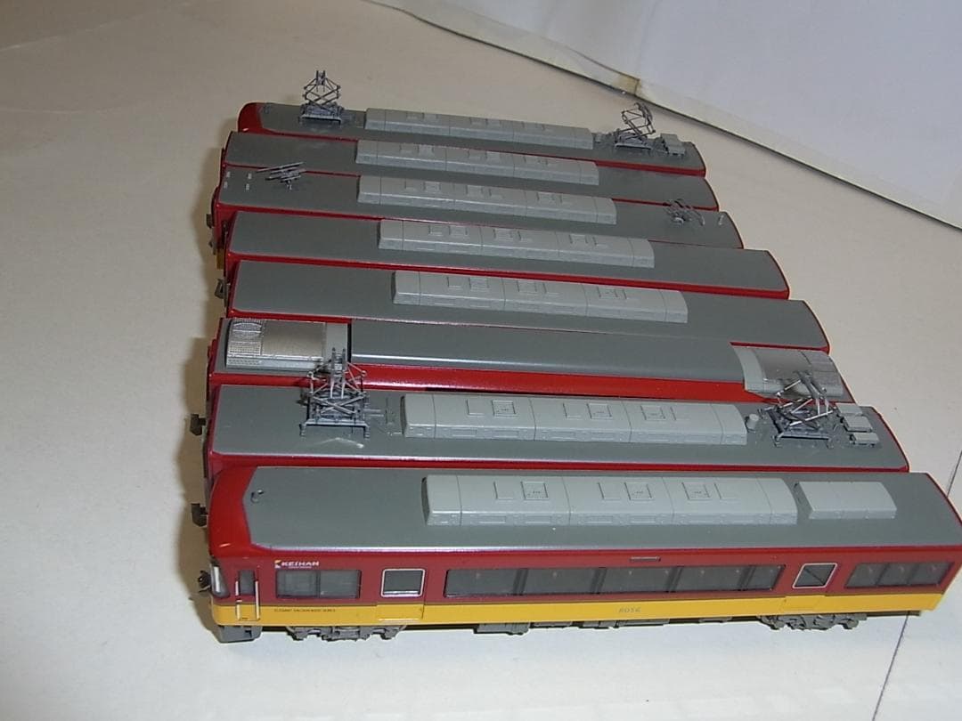 マイクロエース A-2858 京阪8000系新塗装 8両セット 室内灯付き