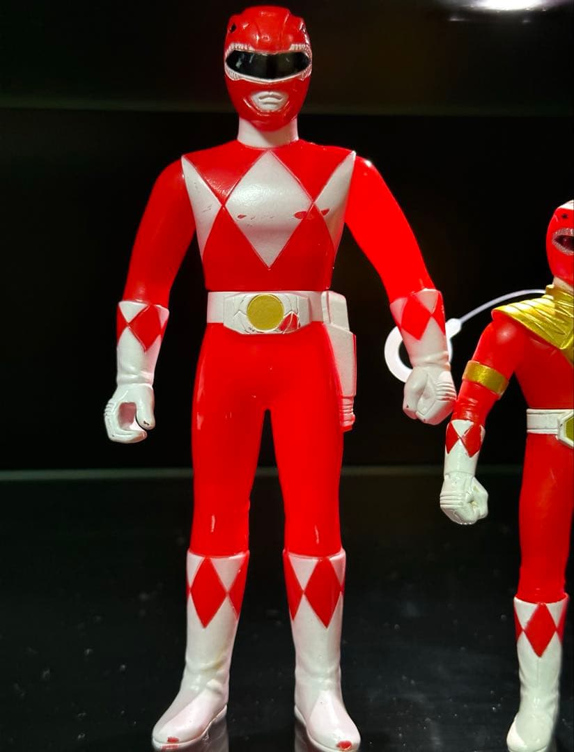 恐竜戦隊ジュウレンジャー　超合金/ソフビ　ティラノレンジャー　タイガーレンジャー