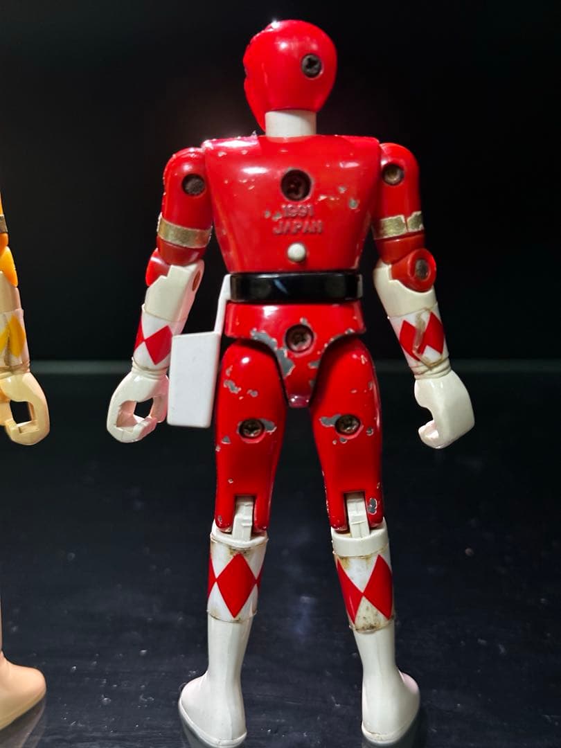 恐竜戦隊ジュウレンジャー　超合金/ソフビ　ティラノレンジャー　タイガーレンジャー