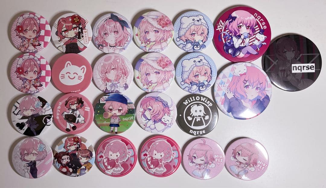 ‪‪❤︎‬  nqrse 缶バッジ まとめ売り ‪‪‪‪❤︎‬