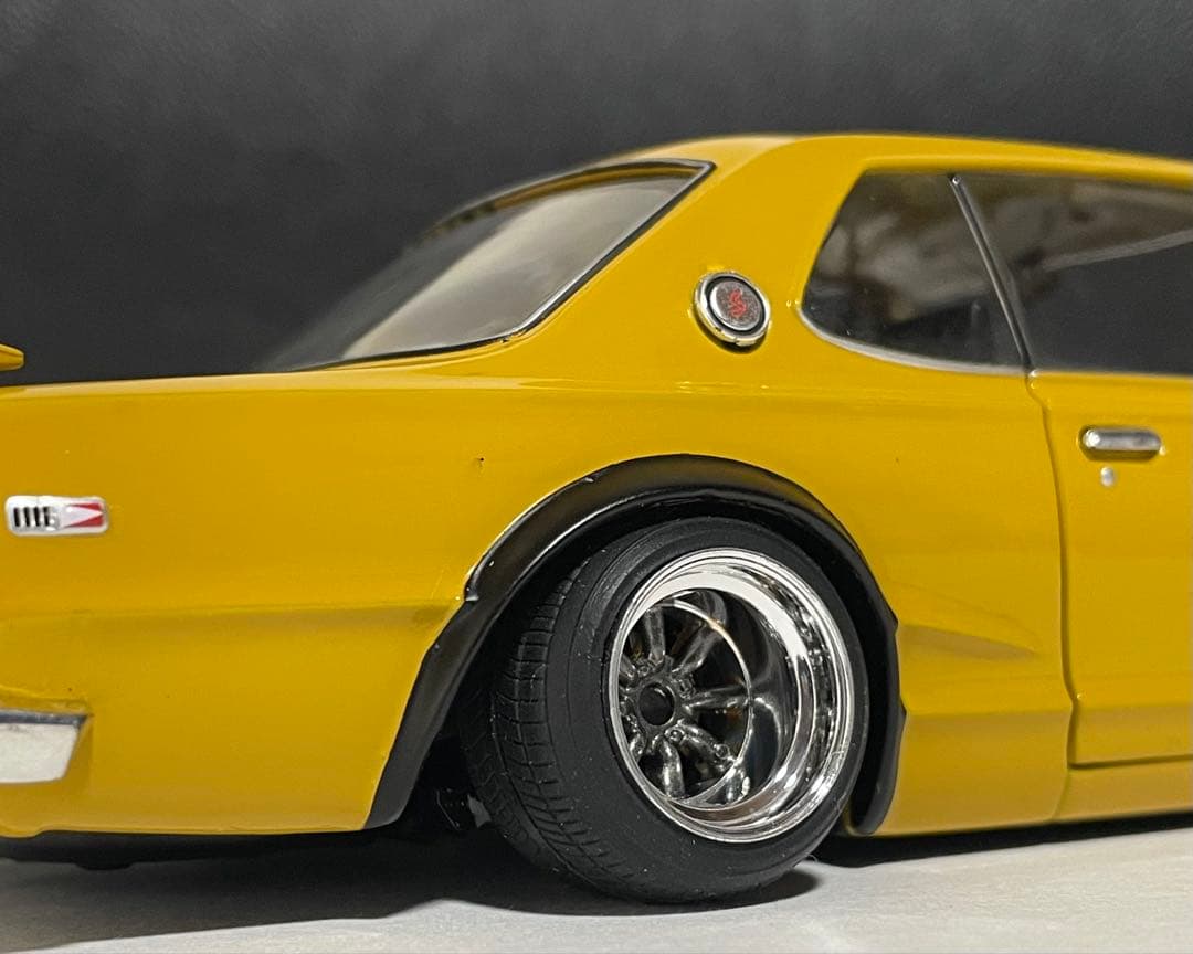 1/24 アシェット 国産名車 スカイライン GT-R ハコスカ改 カスタム