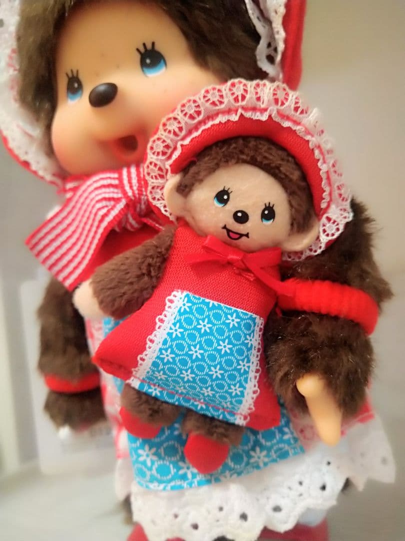 新品 40周年記念 文化人形 モンチッチ 女の子 立ちモン 258500