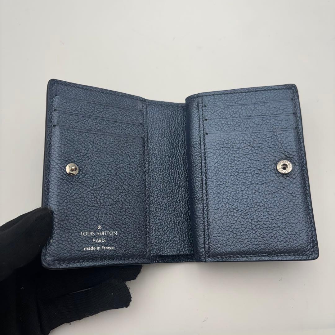 IC搭載　ルイヴィトン ポルトフォイユ クレア アンプラント メタリック