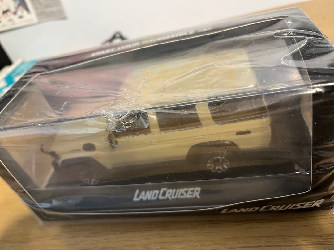 ランクル70 再再販　カラーサンプル　ミニカー　非売品